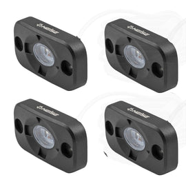 Heise HE-4TLRGBK RGB Accent Light Kit - 4 RGB Pods, 3 LED