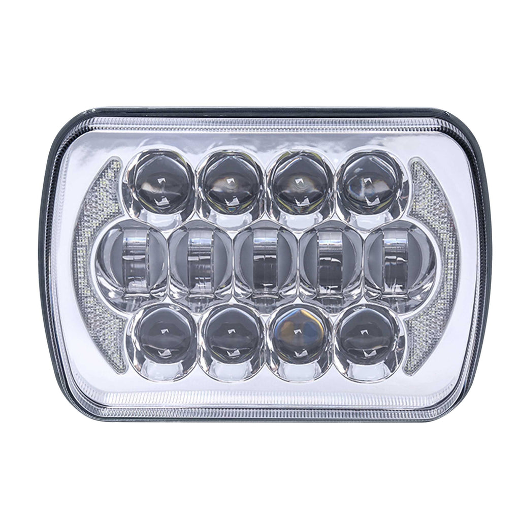 Heise HE-5X7S1 LED Light with Silver Face - 5"x7", 17 LED