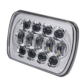 Heise HE-5X7S1 LED Light with Silver Face - 5