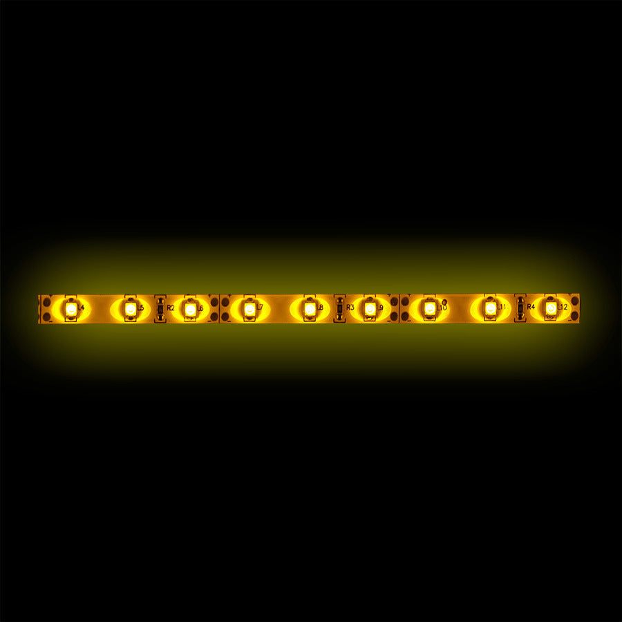 Heise HE-A135 3528 Amber Light Strip - 1 Meter, 60 LED, Bulk