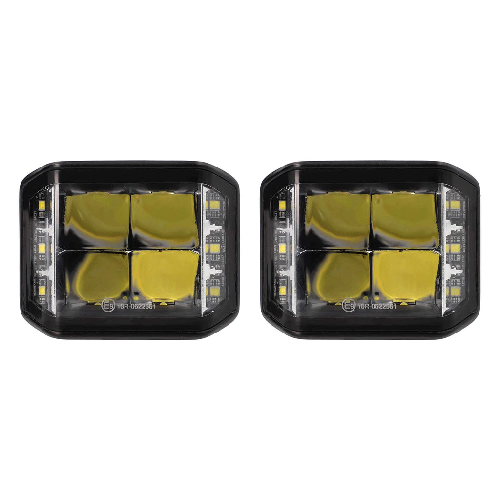 Heise HE-BC1402PK 70W Universal 3" Blackout LED Cube Light