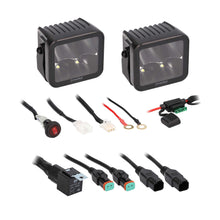 Load image into Gallery viewer, Heise HE-BCS32PK Blackout 3" - 4 Spot Cube 2 Pack