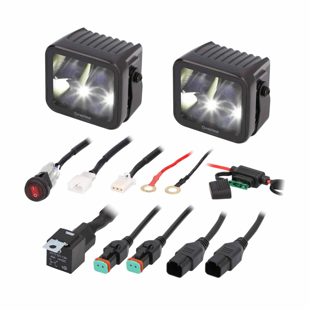 Heise HE-BCS32PK Blackout 3" - 4 Spot Cube 2 Pack