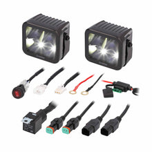 Load image into Gallery viewer, Heise HE-BCS32PK Blackout 3" - 4 Spot Cube 2 Pack