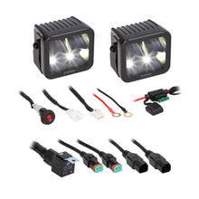 Load image into Gallery viewer, Heise HE-BCS32PK Blackout 3" - 4 Spot Cube 2 Pack