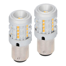 Load image into Gallery viewer, Heise HE-C1156A 1156 Amber Bulbs with Integrated Internal CANBUS System - 2-Pack