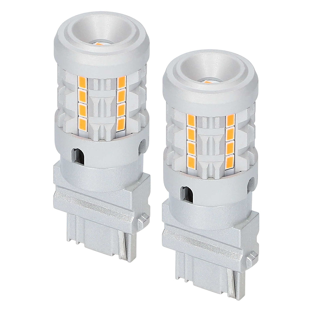 Heise HE-C3156A 3156 Amber Bulbs with Integrated Internal CANBUS System - 2-Pack