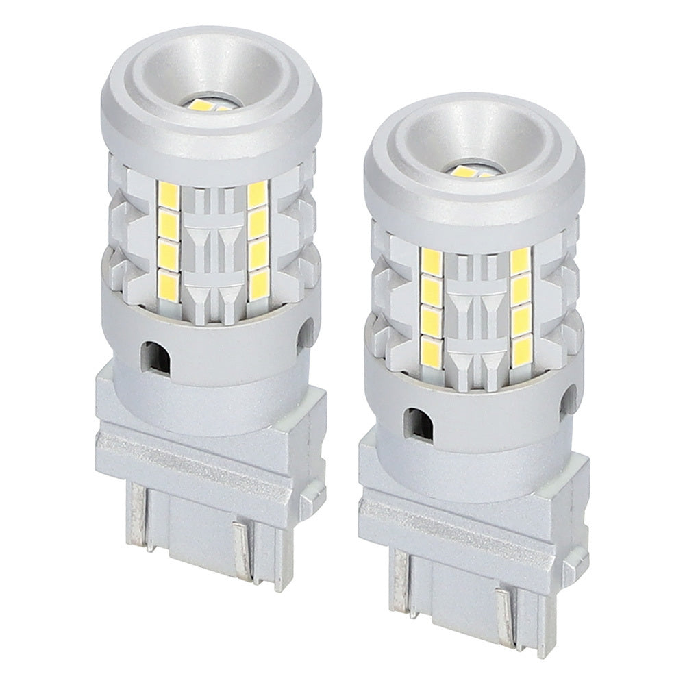 Heise HE-C3157W 3157 White Bulbs with Integrated Internal CANBUS System - 2-Pack