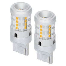 Load image into Gallery viewer, Heise HE-C7440A 7440 Amber Bulbs with Integrated Internal CANBUS System - 2-Pack
