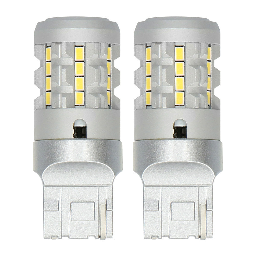 Heise HE-C7440W 7440 White Bulbs with Integrated Internal CANBUS System - 2-Pack