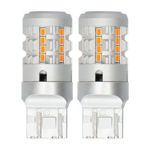 Load image into Gallery viewer, Heise HE-C7443A 7443 Amber Bulbs with Integrated Internal CANBUS System - 2-Pack