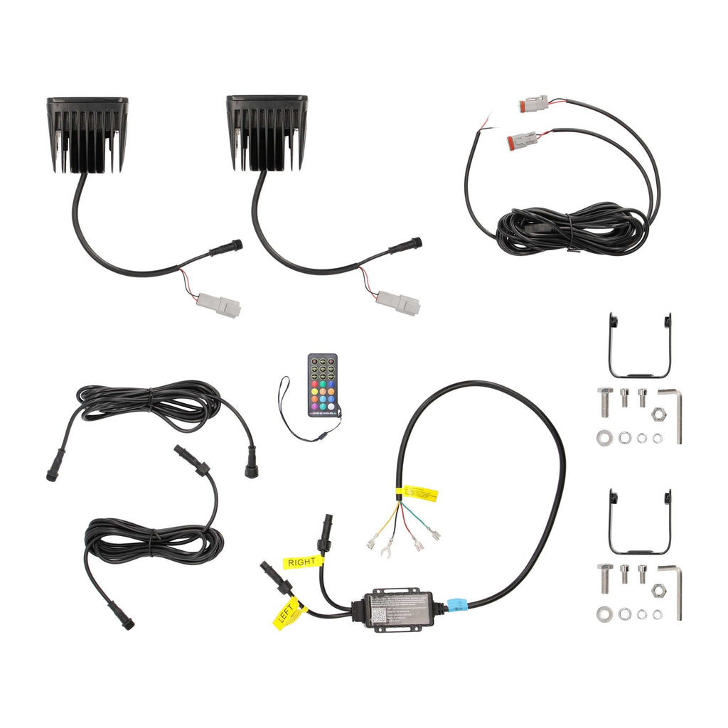 Heise HE-CHASE-CLKT Standard Mount Chasing LED Cube Lights