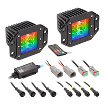 Load image into Gallery viewer, Heise HE-CHASE-FCLKT 3” Flush Mount Chasing Cube Light Set
