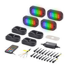 Load image into Gallery viewer, Heise HE-CHASE-K4 Chasing Wide Angle Rock Light Kit - 4 Pack