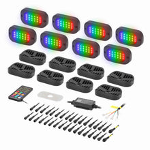 Load image into Gallery viewer, Heise HE-CHASE-K8 Chasing Wide Angle Rock Light Kit - 8 Pack