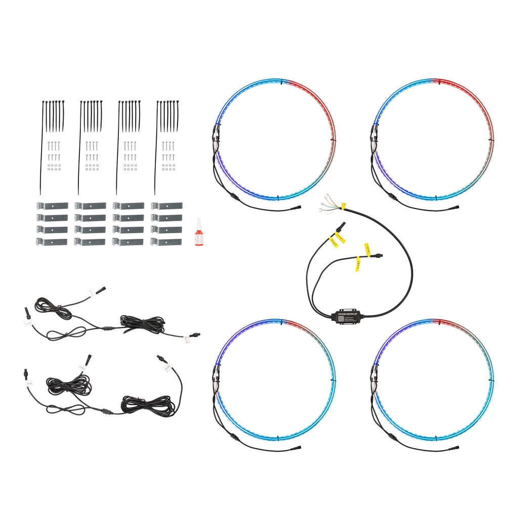 Heise HE-CHASE-W14 14" Wheel Light Set Chasing