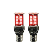 Load image into Gallery viewer, Heise HE-CT15R T15 Red LED Bulbs with Integrated Internal CANBUS System - 2-Pack