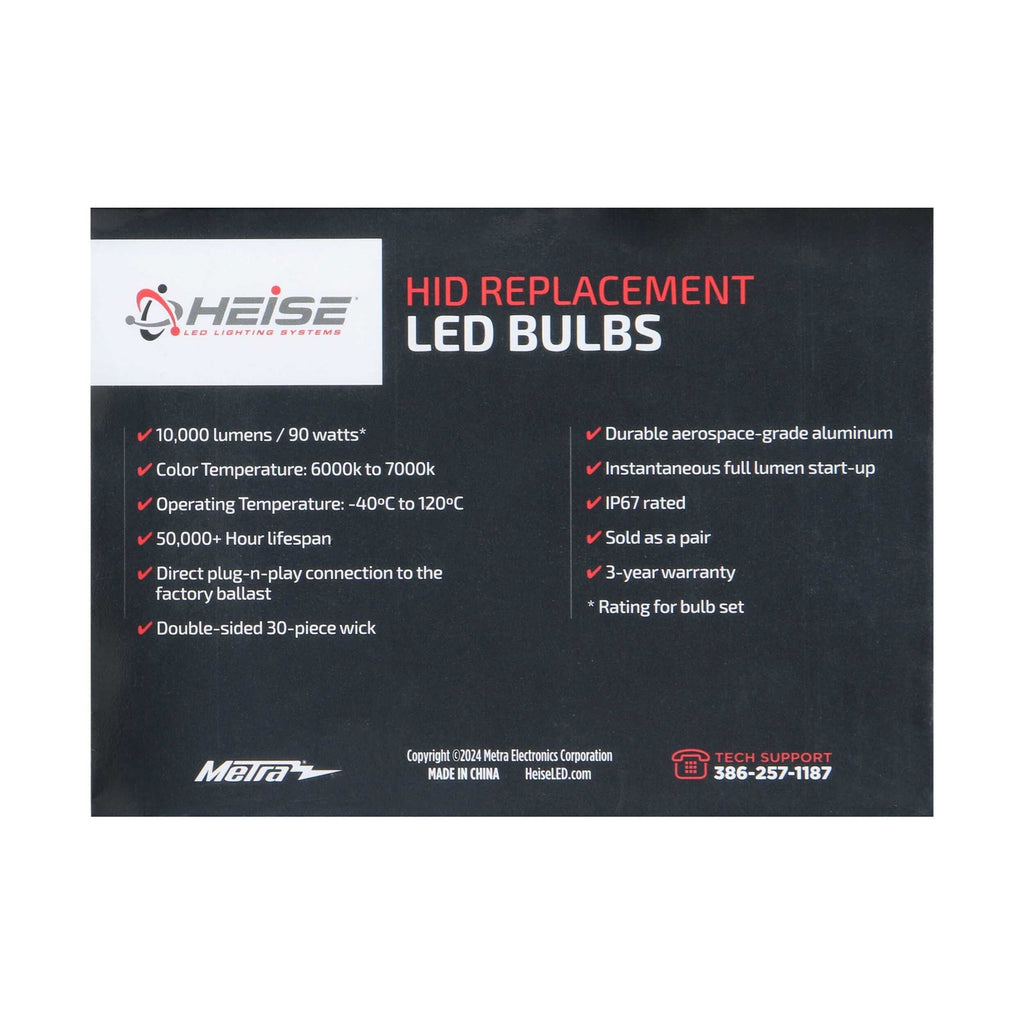 Heise HE-D3SR-HID D3 HID to LED Conversion Bulb