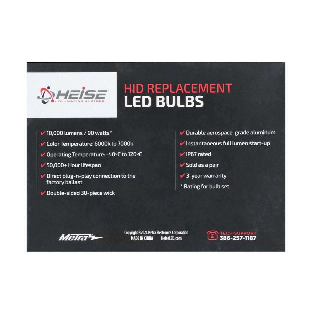 Heise HE-D5SR-HID D5 HID to LED Conversion Bulb