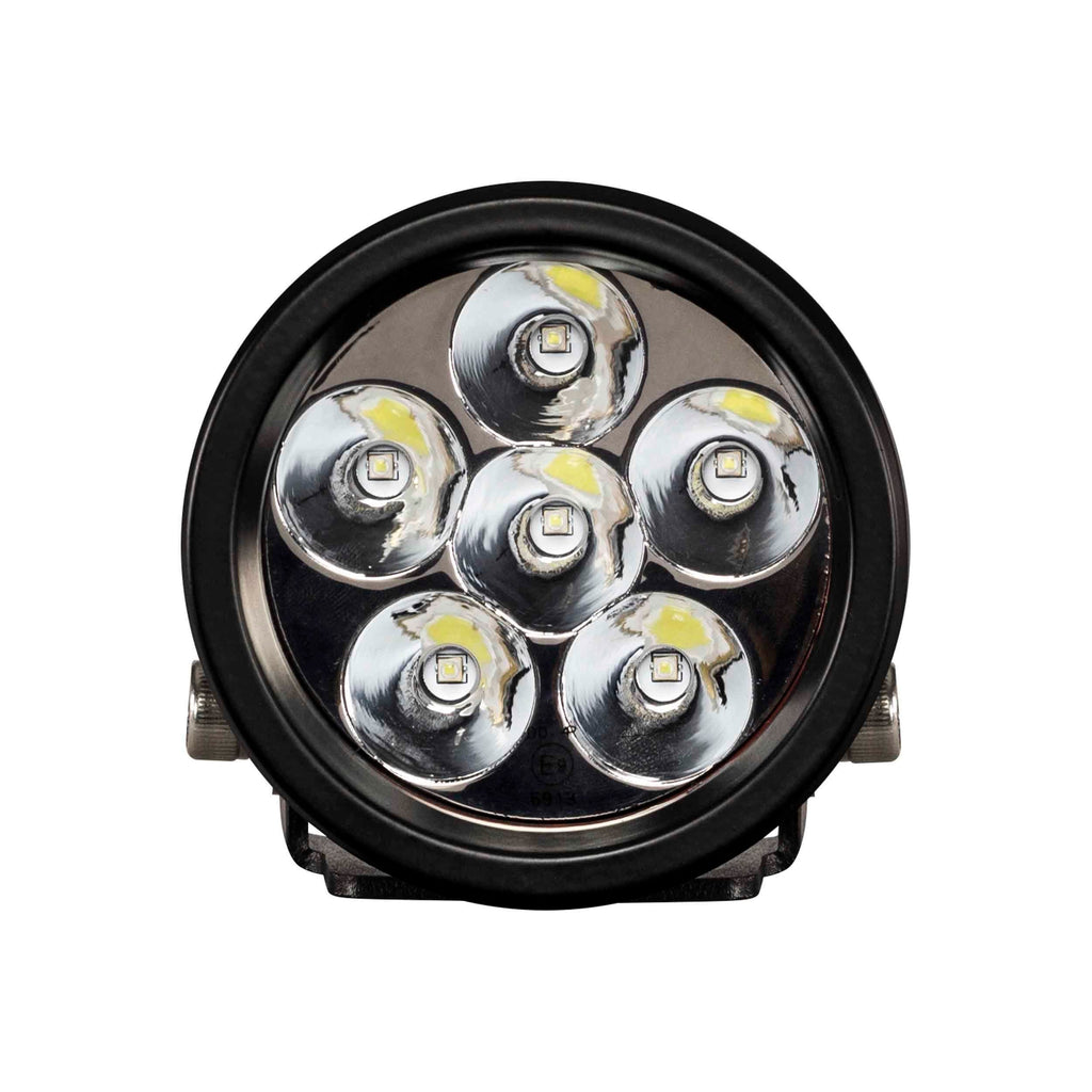 Heise HE-DL2 Round Driving Light - 3.5 Inch, 6 LED