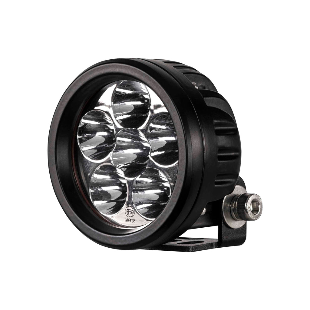 Heise HE-DL2 Round Driving Light - 3.5 Inch, 6 LED