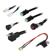 Load image into Gallery viewer, Heise HE-DLWH1 Wiring Harness and Switch Kit - 2 Lamp