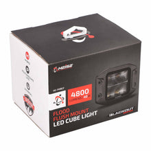 Load image into Gallery viewer, Heise HE-FMBCF Blackout Flush Mount 3.5" Cube 4 LED Light - Flood