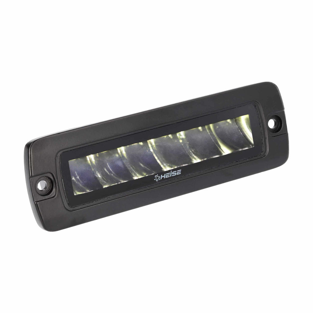 Heise HE-FMBL1 Blackout Flush Driving Light - Spot