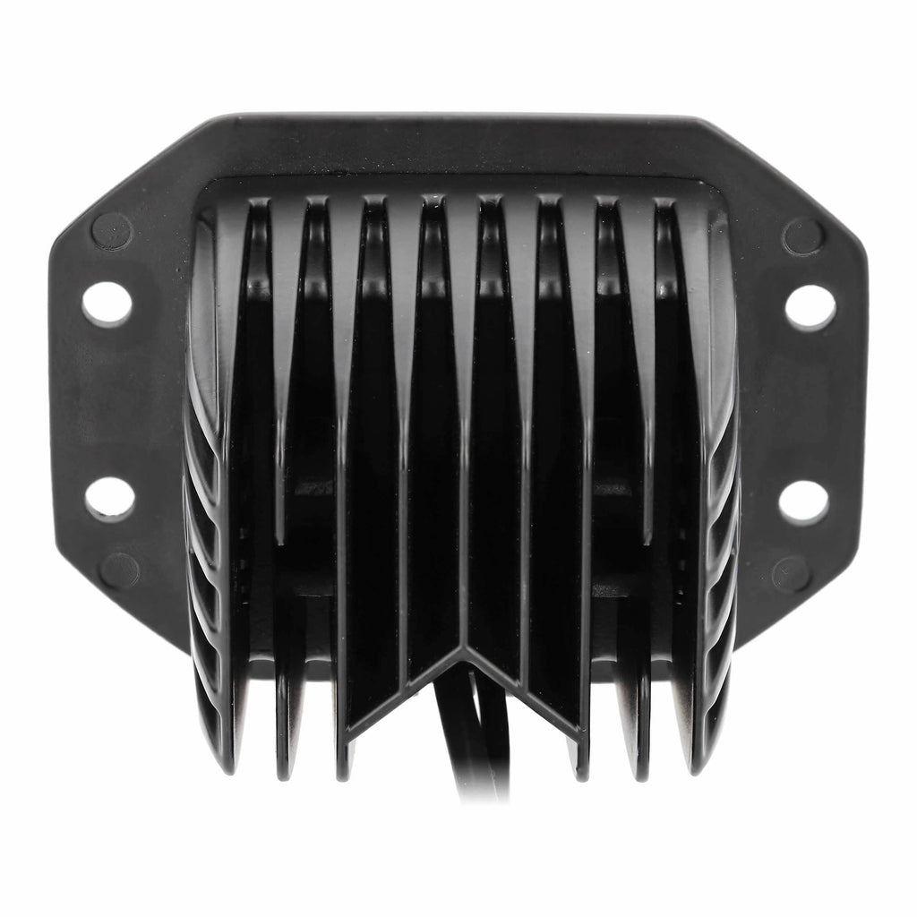 Heise HE-FMICL2 Infinite Flush Mount 5" Cube 8 LED Light - Spot