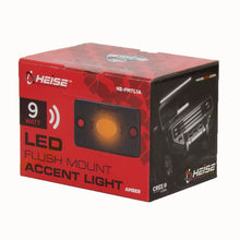 Load image into Gallery viewer, Heise HE-FMTL1A Amber Flush Mount Accent Light - 1.5x3 Inch, 3 LED