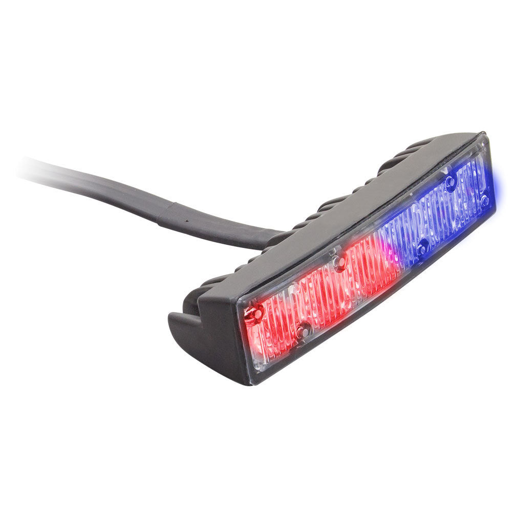 Heise Municipality HE-MUGRL-6BR Bi-Color Blue/Red Marker Lights - 4.1 Inch, 6 LED