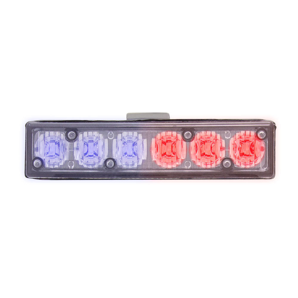 Heise Municipality HE-MUGRL-6BR Bi-Color Blue/Red Marker Lights - 4.1 Inch, 6 LED