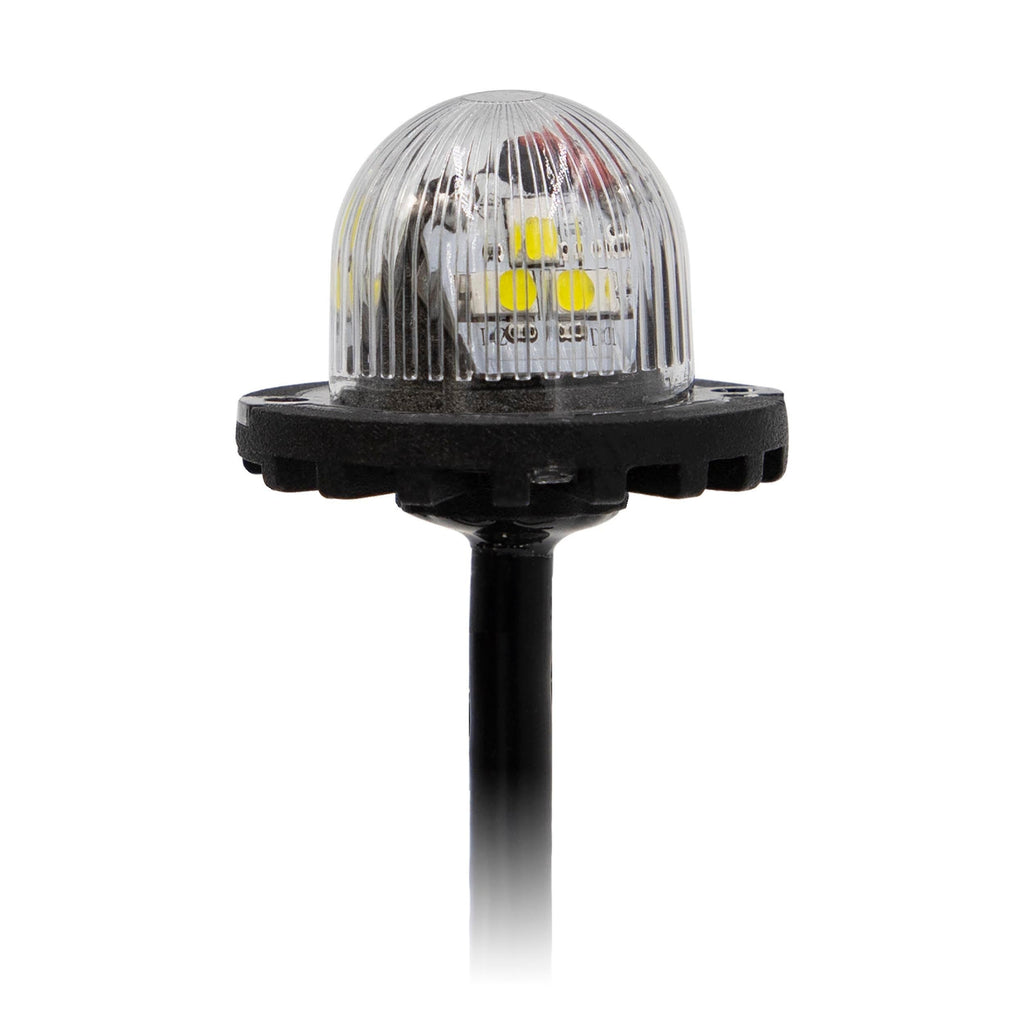 Heise Municipality HE-MUHSR-B Hidden Strobe Blue Marker Lights - 1 Inch, 9 LED