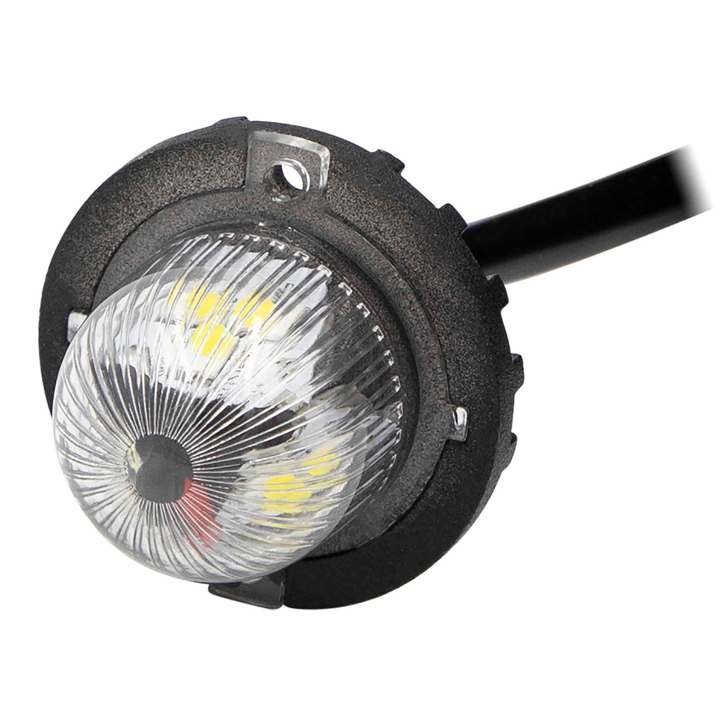 Heise Municipality HE-MUHSR-B Hidden Strobe Blue Marker Lights - 1 Inch, 9 LED