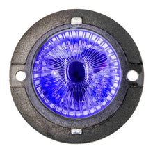 Load image into Gallery viewer, Heise Municipality HE-MUHSR-B Hidden Strobe Blue Marker Lights - 1 Inch, 9 LED
