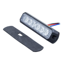 Load image into Gallery viewer, Heise Municipality HE-MUMRK-6BR Bi-Color Blue/Red Marker Lights - 4.9 Inch, 6 LED