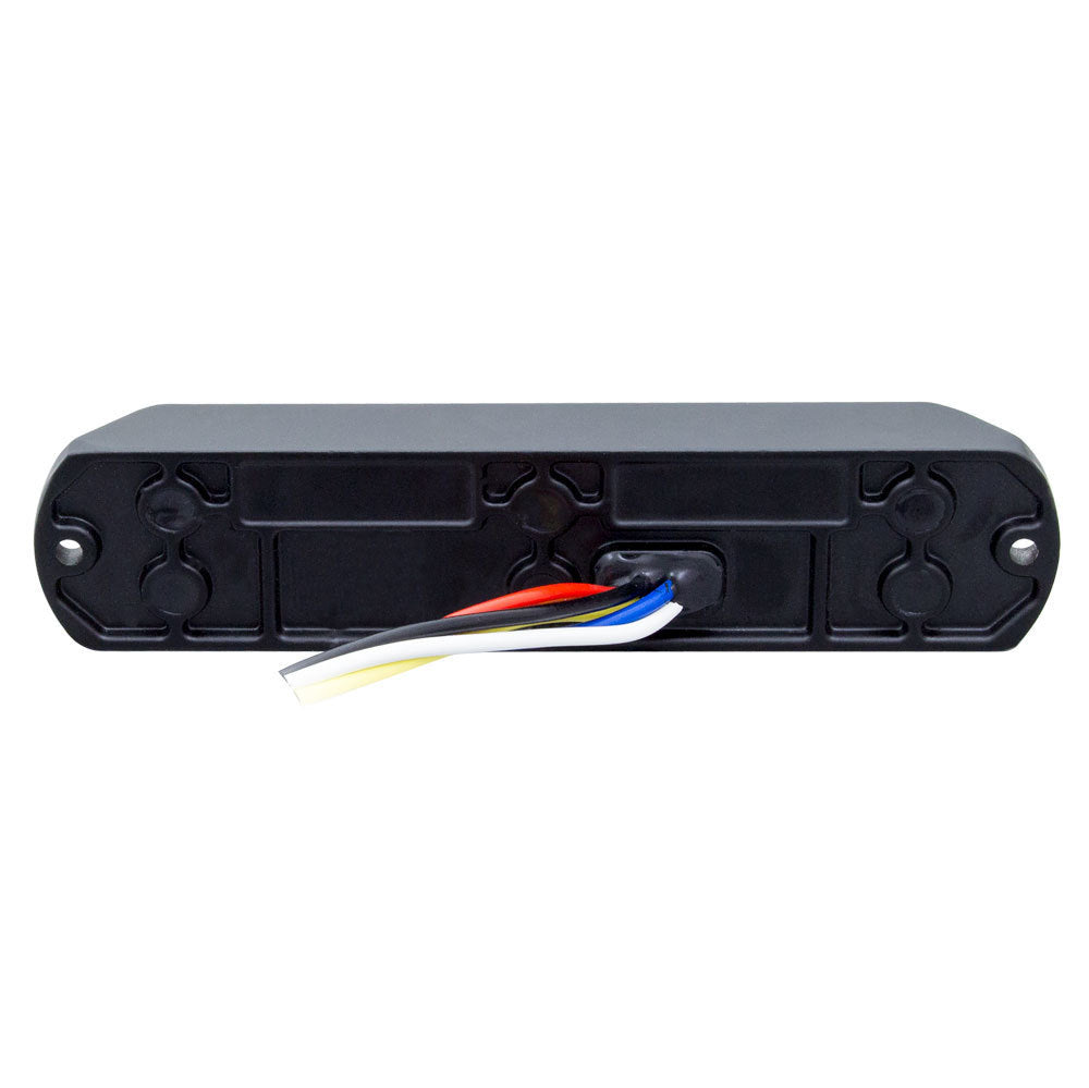 Heise Municipality HE-MUMRK-6BR Bi-Color Blue/Red Marker Lights - 4.9 Inch, 6 LED
