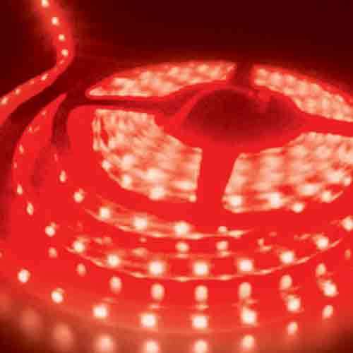 Heise HE-R150 5050 Red Light Strip - 1 Meter, 60 LED, Bulk