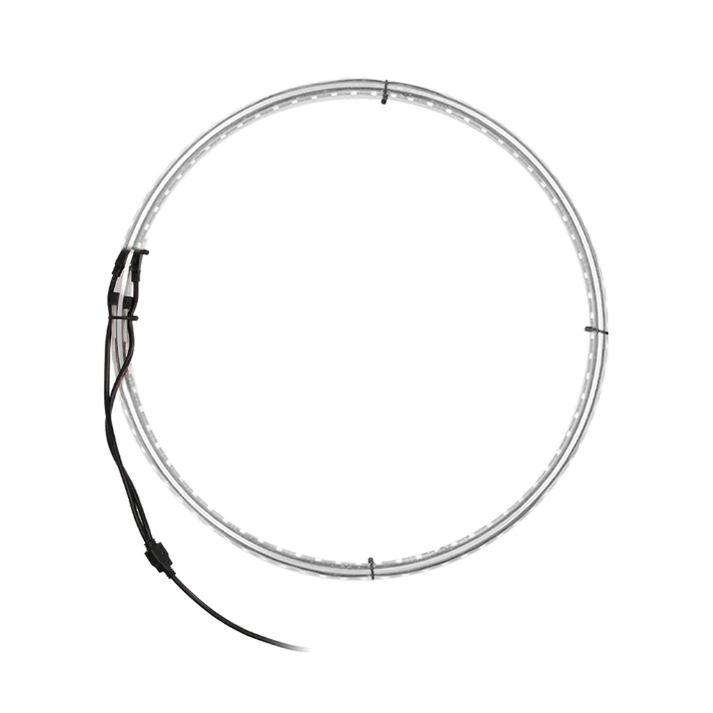 Heise HE-RGBW-WL1 Single RGBW Expandable Wheel Ring - 15"-18"