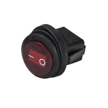 Load image into Gallery viewer, Heise HE-RRS Red Round Rocker Switch - 5-Pack