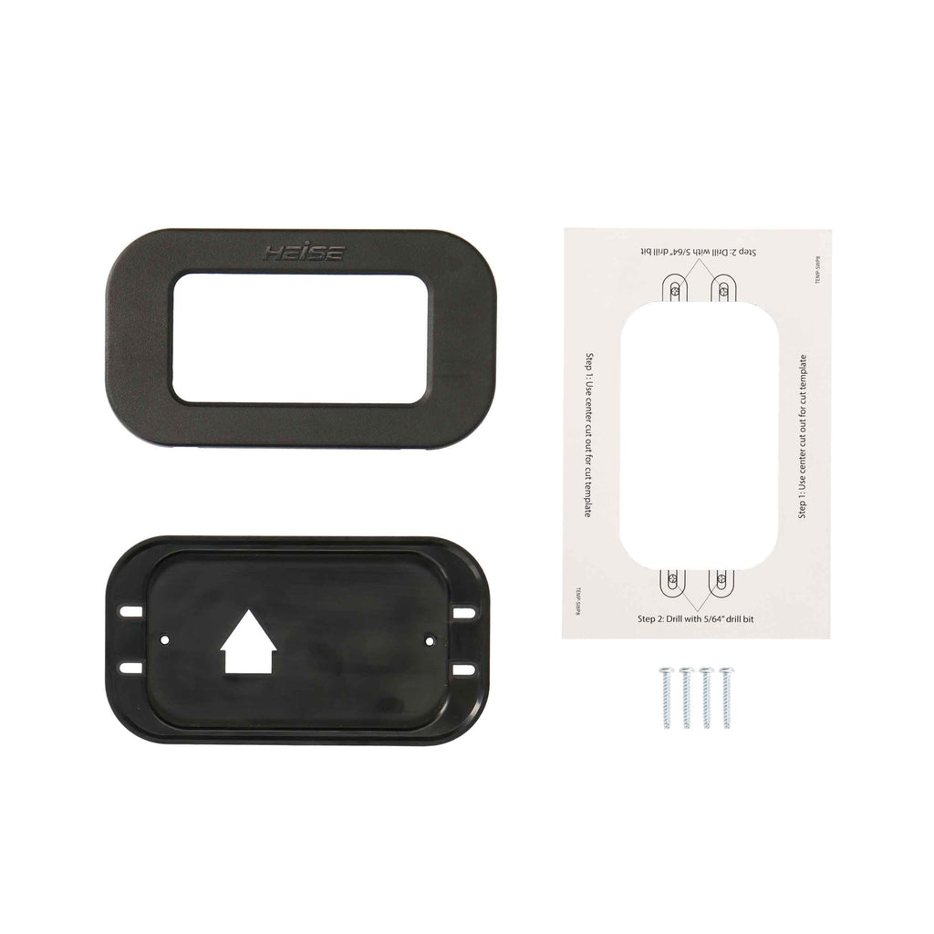 Heise HE-SWP8C 8 Gang Flush Mount Switch Panel