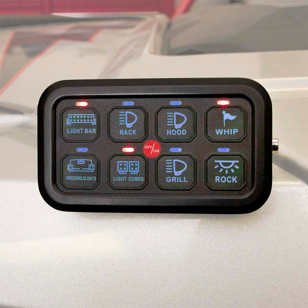 Heise HE-SWP8 8 Gang Switch Panel System
