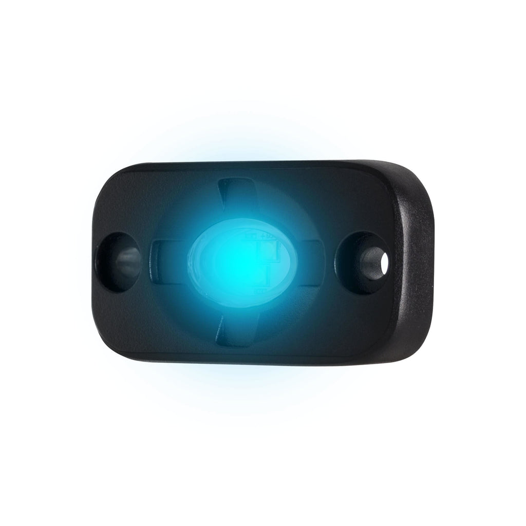 Heise HE-TL1B Blue Auxiliary Lighting Pod - 1.5x3 Inch, 3 LED