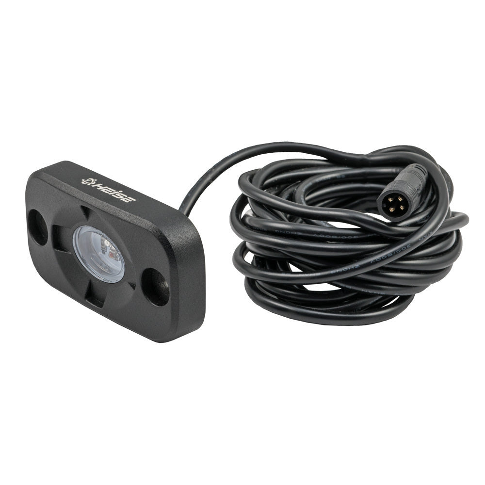 Heise HE-TL1RGB Single RGB Rock Light - 1.5x3 Inch, 3 LED