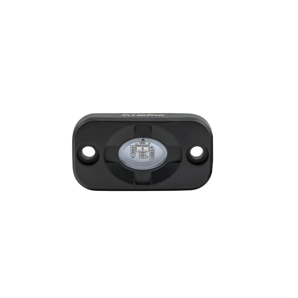 Heise HE-TL1RGB Single RGB Rock Light - 1.5x3 Inch, 3 LED