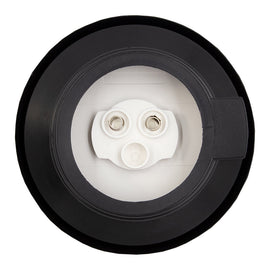 Heise Trailer HE-TR2502 Round Amber Marker/Clearance Light with Grommet - 2.5 Inch, 9 LED