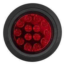 Load image into Gallery viewer, Heise Trailer HE-TR4001 Round Red Lights with Grommet - 4 Inch, 14 LED