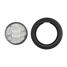 Load image into Gallery viewer, Heise Trailer HE-TR4003 Round White Lights with Grommet - 4 Inch, 14 LED