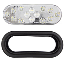 Load image into Gallery viewer, Heise Trailer HE-TR6003 Oval White Light with Grommet - 6 Inch, 14 LED