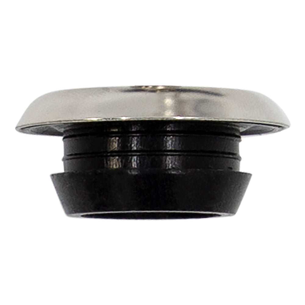 Heise Trailer HE-TRM07 Stainless Flange for Round Trailer Lights - .75 Inch, 10-Pack